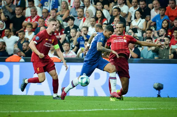 Istambul Turquia Agosto 2019 Jogador Emerson Durante Partida Das Finais — Fotografia de Stock