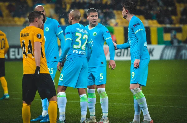 Lviv Ukraina November 2019 Jeffrey Bruma Spelare Uefa Europa League — Stockfoto