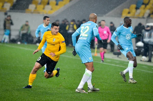 Lviv Ucrania Noviembre 2019 Marcel Tisserand Jugador Durante Partido Uefa — Foto de Stock