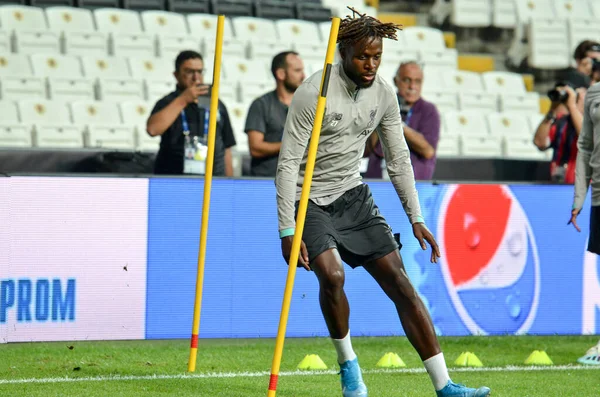 Estambul Turquía Agosto 2019 Divock Origi Antes Del Partido Final — Foto de Stock