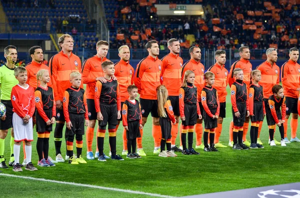 Kharkiv Ucraina Settembre 2019 Shakhtar Football Player Durante Partita Della — Foto Stock