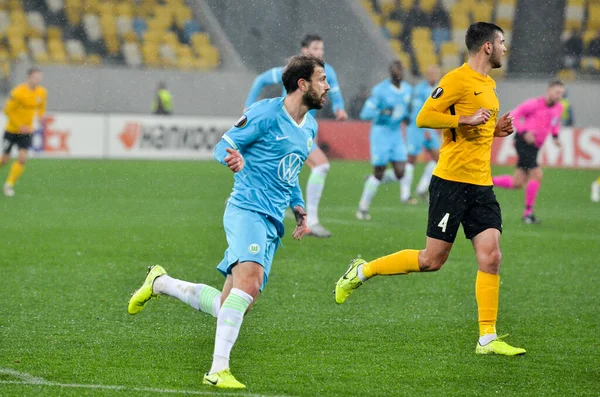 Lviv Ukraine Novembro 2019 Jogador Admir Mehmedi Durante Jogo Liga — Fotografia de Stock