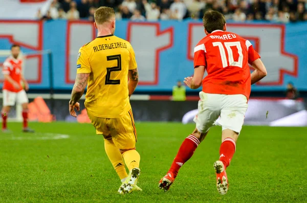 Saint Petersburg Russia November 2019 Toby Alderweireld Player Uefa Euro — 스톡 사진