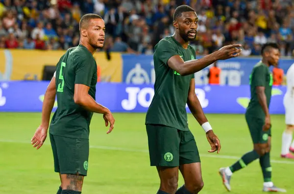 Dnipro Ucrania Septiembre 2019 William Troost Ekong Jugador Durante Partido — Foto de Stock