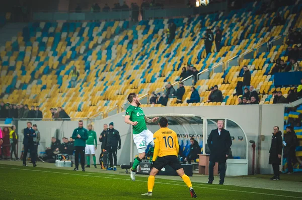 Lviv Ukraine Novembro 2019 Mathieu Debuchy Player Durante Jogo Uefa — Fotografia de Stock