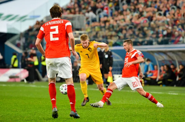 Saint Petersburg Russia November 2019 Mario Fernandes Player Uefa Euro — Stock Fotó