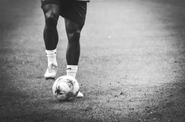 Istambul Turquia Agosto 2019 Sessão Treino Futebol Com Bola Jogadores — Fotografia de Stock