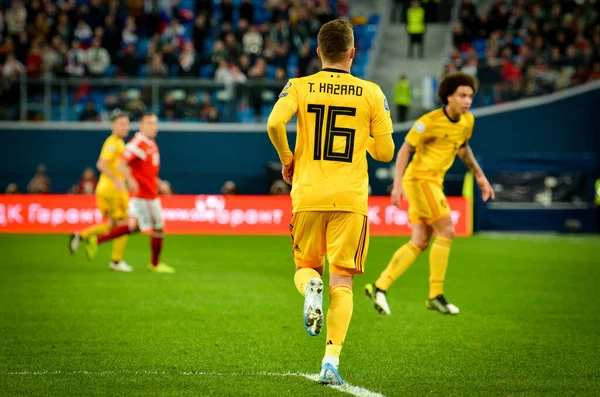 Saint Petersburg Russia November 2019 Thorgan Hazard Player Uefa Euro — Stockfoto