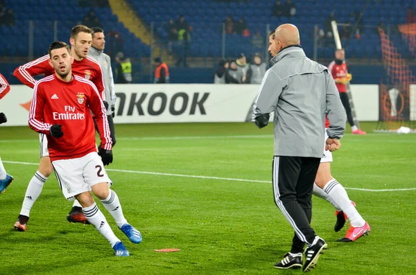 Kharkiv Ukraine Febriary 2020 Pizzi Training Session Benfica Football Players — Stok fotoğraf