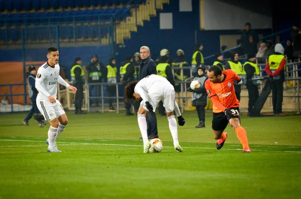 Kharkiv Ucraina Febbraio 2020 Tomas Tavares Durante Partita Della Uefa — Foto Stock