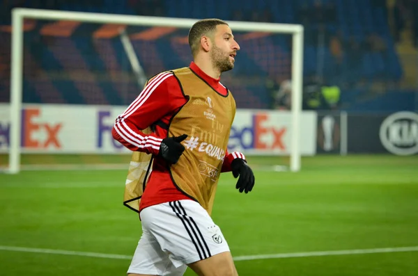 Kharkiv Ukraine Febriary 2020 Adel Taarabt Uefa Europe League Match — Stok fotoğraf