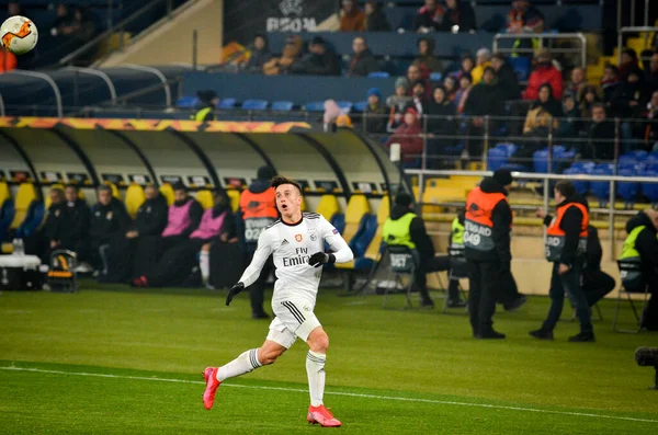 Kharkiv Oekraïne Februari 2020 Franco Cervi Speler Tijdens Uefa Europe — Stockfoto