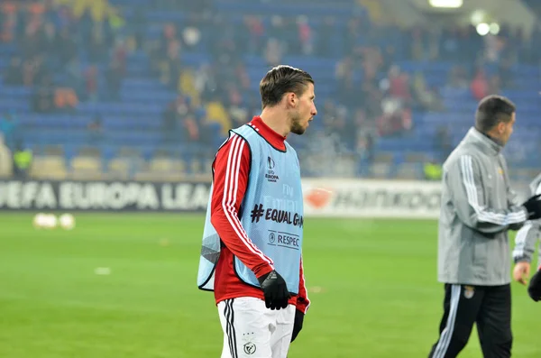 Kharkiv Ucrânia Fevereiro 2020 Ruben Dias Durante Jogo Liga Europeia — Fotografia de Stock