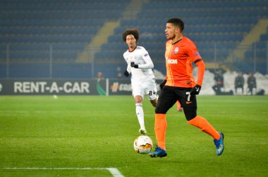 Kharkiv, Ukrayna - 20 Şubat 2020: Shakhtar Donetsk - Sl Benfica (Portekiz), Ukrayna