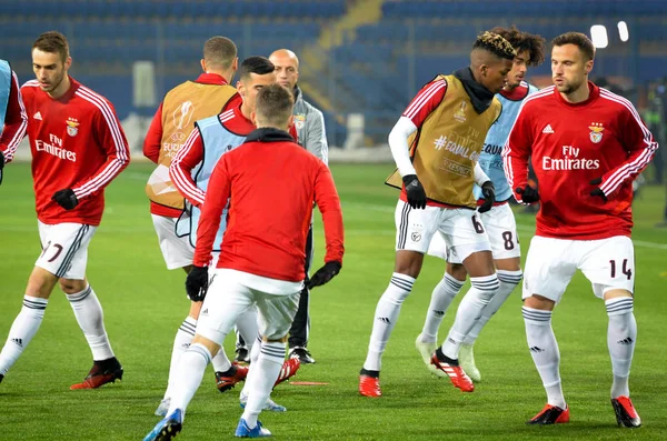 Kharkiv Ucrania Febrero 2020 Haris Seferovic Durante Partido Uefa Europe —  Fotos de Stock