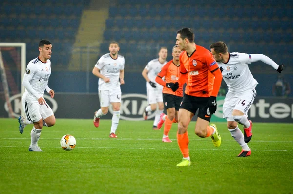 Kharkiv Ukraine Fevereiro 2020 Jogador Chiquinho Durante Jogo Uefa Europe — Fotografia de Stock