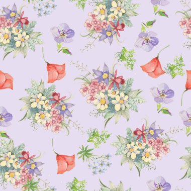  çiçekli Vintage kartı