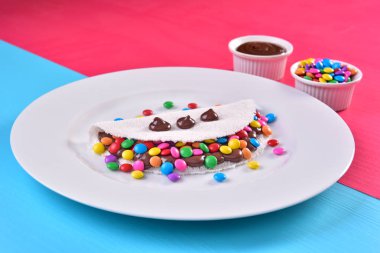 Tatlı çikolata tapyoka