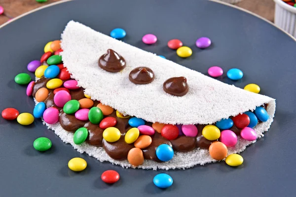 Dulce Brigadeiro Tapioca —  Fotos de Stock