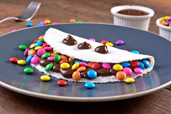 Doce Brigadeiro Tapioca — Fotografia de Stock