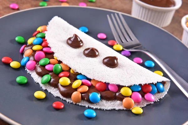 Doce Brigadeiro Tapioca — Fotografia de Stock