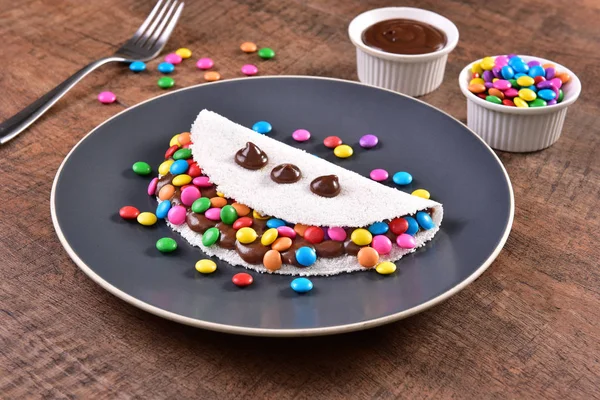 Doce Brigadeiro Tapioca — Fotografia de Stock