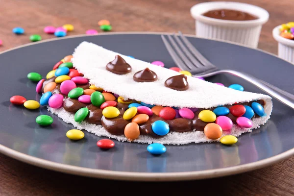 Doce Brigadeiro Tapioca — Fotografia de Stock