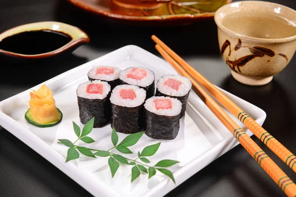 Salmon ossomaki sushi — Stok Foto