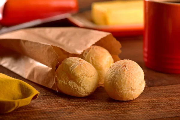 Bolinhas de pão de queijo — Fotografia de Stock