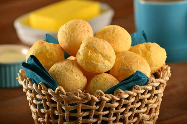 Panes de queso dorado —  Fotos de Stock