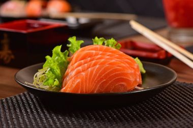 Somon balığı dilimleri