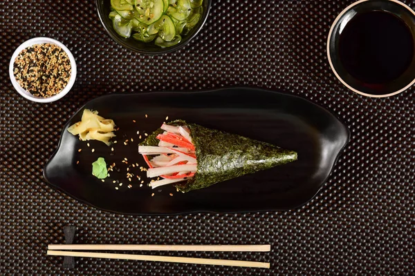 Kani Kani Temaki Sushi — Fotografie, imagine de stoc