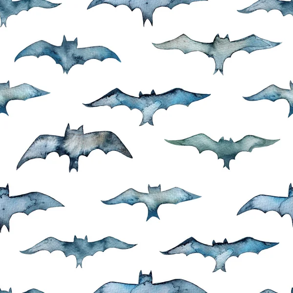 Padrão sem costura de morcegos — Fotografia de Stock