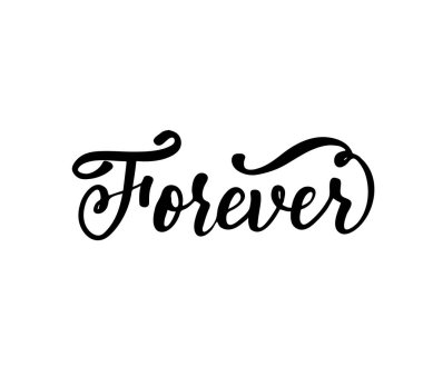 Sonsuza kadar ifade kart. 