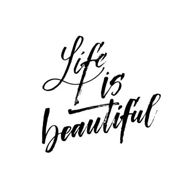 Güzel kartpostal hayattır.