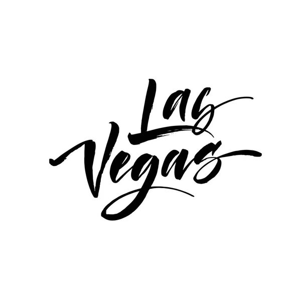 Las Vegas képeslap. — Stock Vector