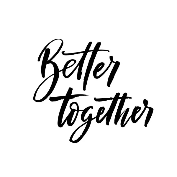 Gemeinsam besser — Stockvektor