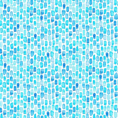 elle çizilmiş mavi sulu boya lekeleri.