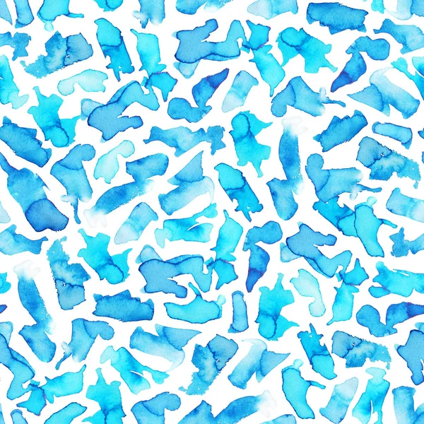 Watercolor polka dots stains. — Stock Photo, Image