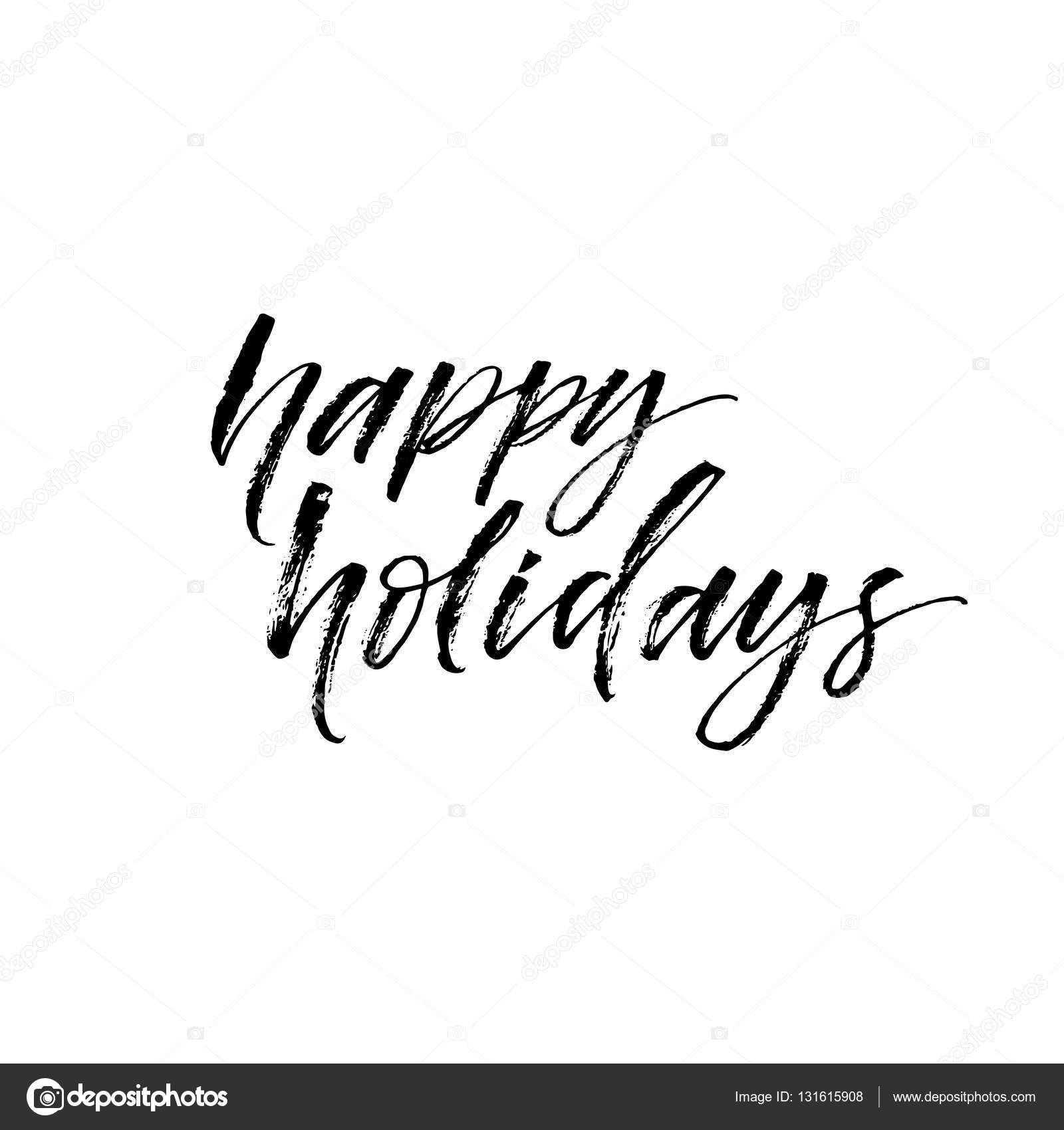 Happy Holidays Card Vector Image By C Gevko93 Vector Stock Happy Holidays Card Vector Image By C Gevko93 Vector Stock