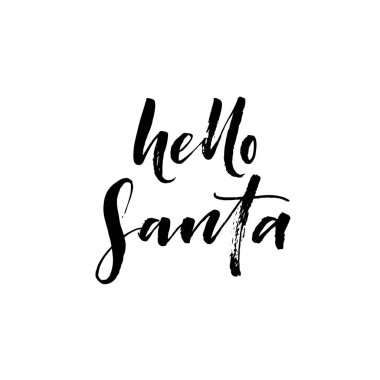 Merhaba Noel Baba ifade. 