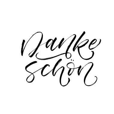 Teşekkür ederim Almanca. 