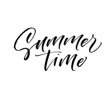 yaz zaman çizelgesi. 