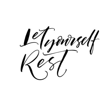 Kendinizi kartpostal dinlenme.