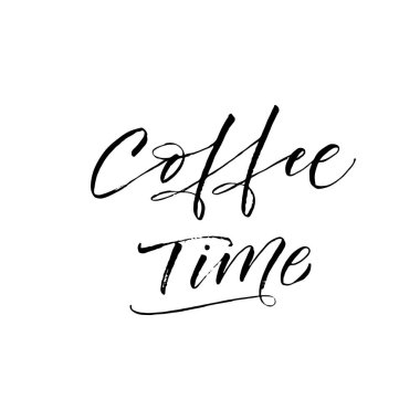 Kahve Saati kartpostal. 