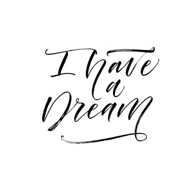 I-si olmak bir rüya kartpostal.