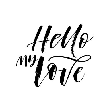 Merhaba benim aşk kartı. 