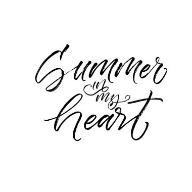 Yaz benim kalp kart.