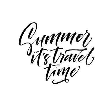 Seyahat zaman kartı'nın yaz. 