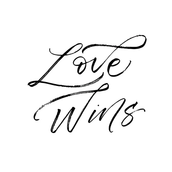 Love Wins carte . — Image vectorielle